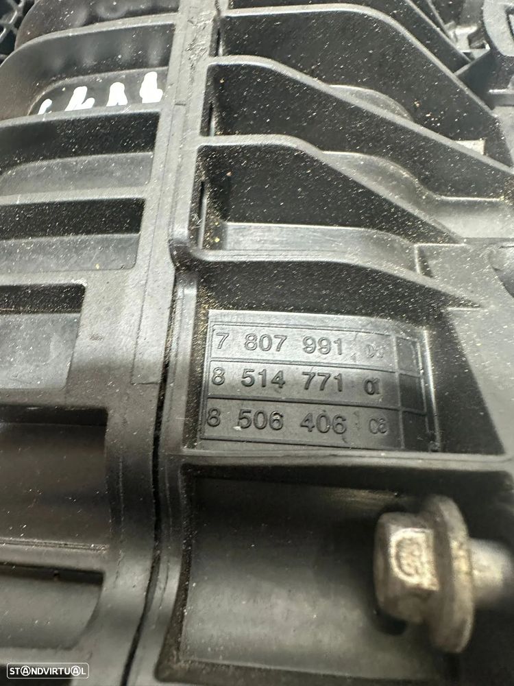 .Coletor Admissão Ar Original BMW N47D20 N47N N47D20C 2.0 Diesel 7807991 2008 - 2017 - 8