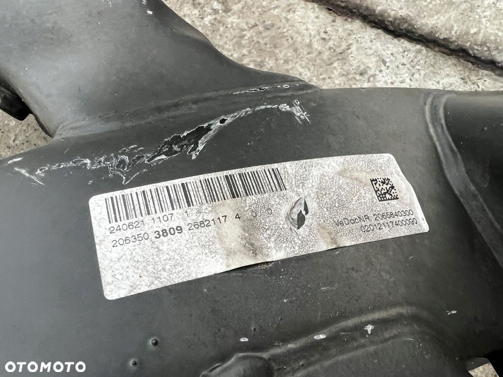 WÓZEK ZAWIESZENIE BELKA SANKI KOŁYSKA TYŁ MERCEDES C-KLASA W206 2WD RWD - 7