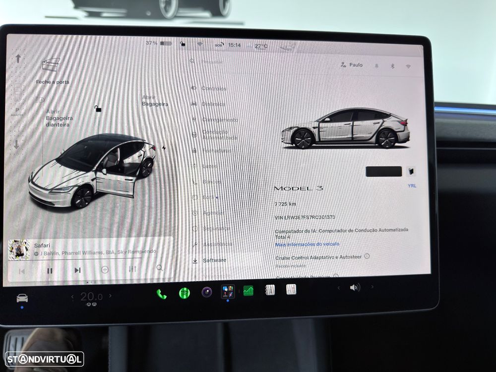 Tesla Model 3 Tração Traseira Premium - 14