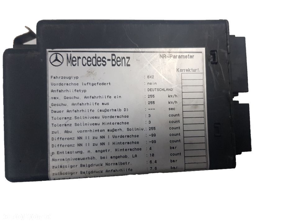 STEROWNIK MODUŁ ECAS MERCEDES ATEGO 6x2 4461700540 0004462717 - 4