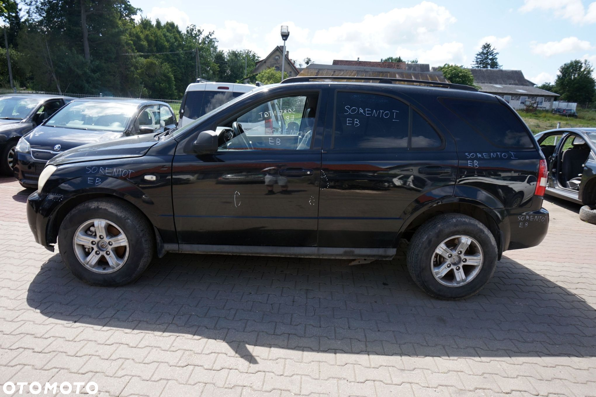 KIA SORENTO I 2005 EB 2.5 CRDI D4CB 140KM GU07G 4X4 CZARNY na części - 2