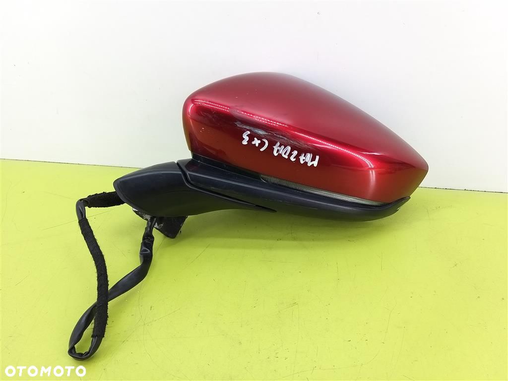 Lusterko OBUDOWA lewa Mazda CX-3 Ogrzewane 2 PIN + 8PIN BRAK SZKLA 045703 - 1