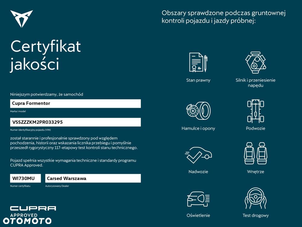 Cupra Formentor 2.0 TSI VZ DSG - 2