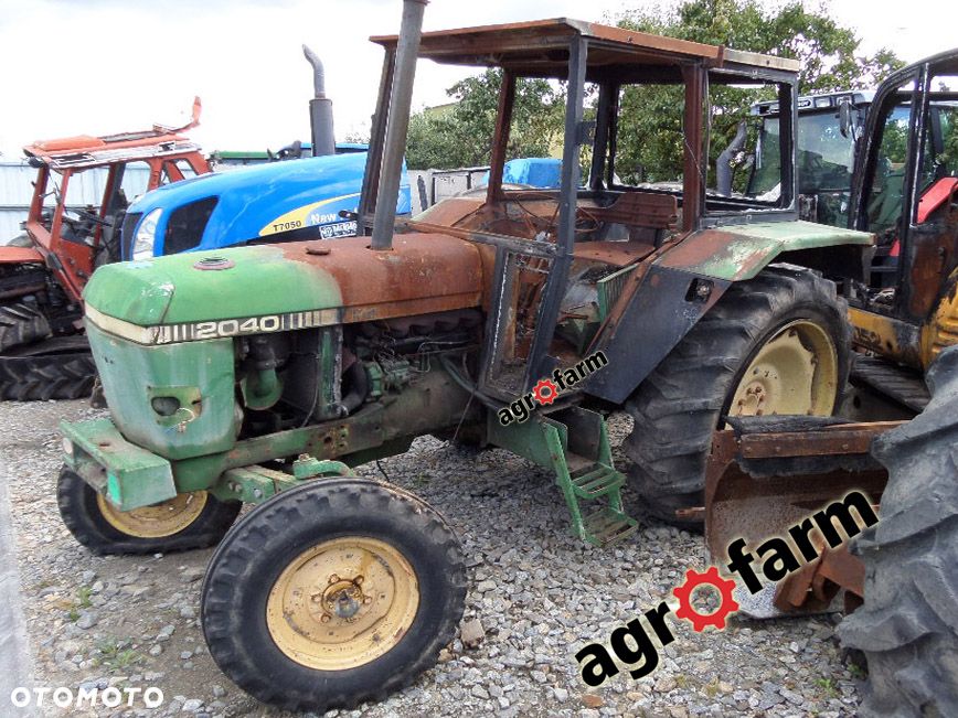 John Deere 2040 2140 silnik skrzynia most zwolnica obudowa maska - 1