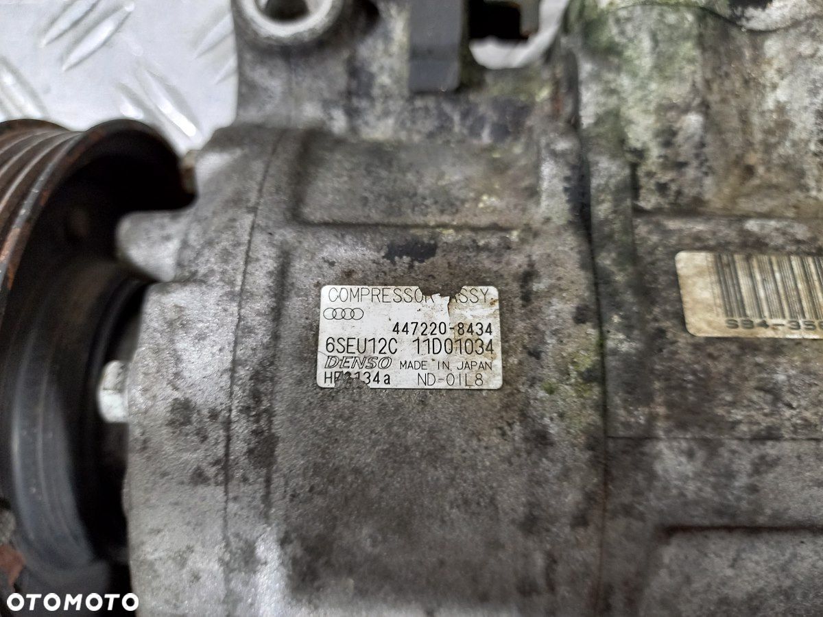 POMPA, SPRĘŻARKA KLIMATYZACJI AUDI A4 B6 447220-8434 2.5 TDI - 1