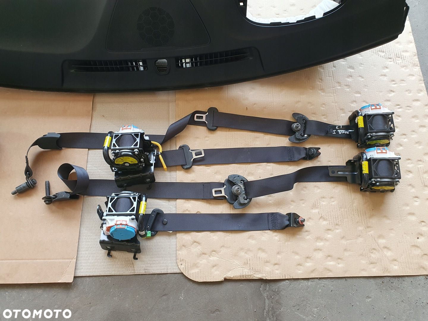 HYUNDAI KONA I 2017- KONSOLA DESKA ROZDZIELCZA 2X AIRBAG 4X PASY PRZED LIFT - 6