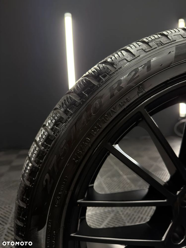 Oryginalne felgi Porsche 21″ + opony Pirelli Scorpion Winter | 275/40 & 305/35 R21 | Zestaw - 7