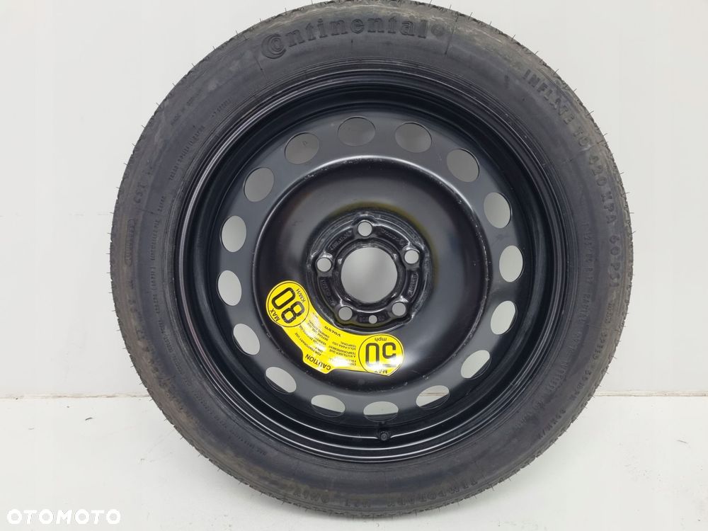 KOŁO DOJAZDOWE 125/80 R17 9209872 5x108 dojazdówka Volvo S60 I V70 II S80 I - 2
