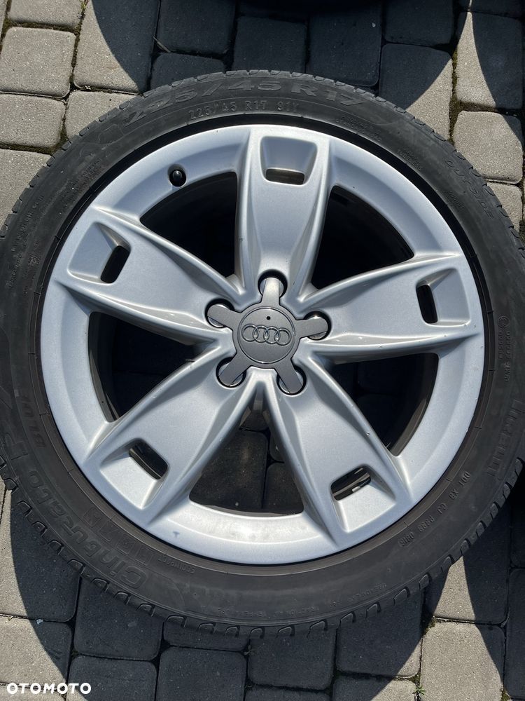 Alufelgi 5x112 17 cali Audi A4 A5 A6 A7 A8 opony lato 225/45/17 - 1