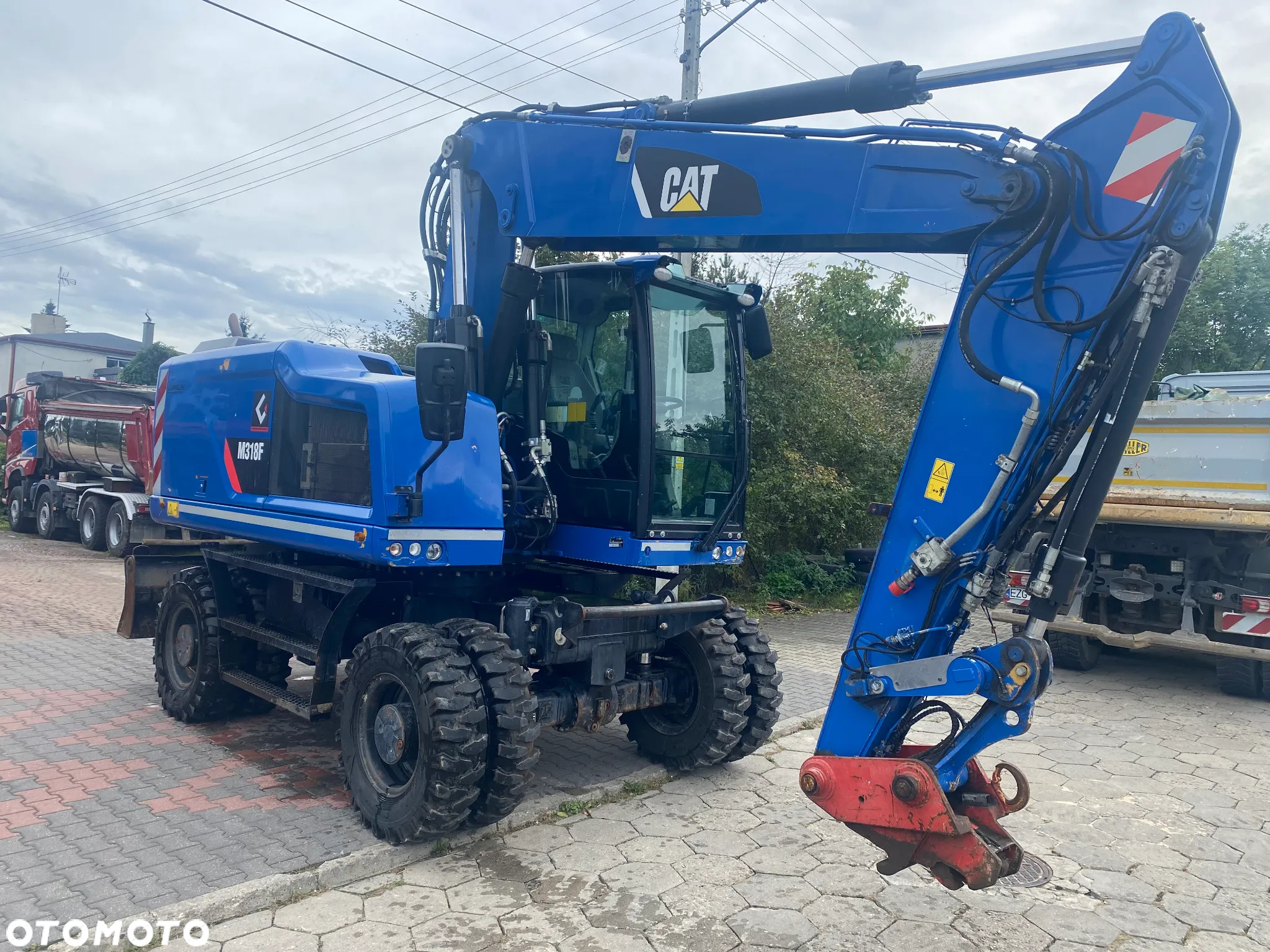 Caterpillar M318F M314F import z Niemiec - 2