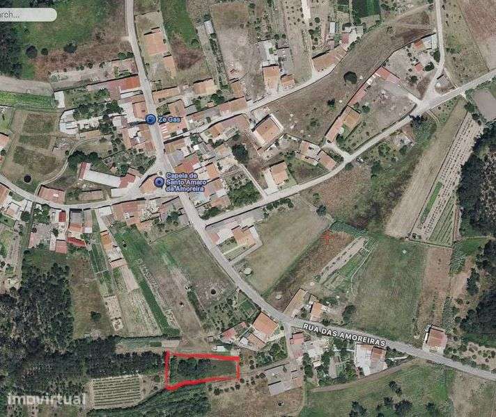 Terreno rústico (900 m²),plano,ao pé de casas e eletricidade próxima. - Grande imagem: 4/6