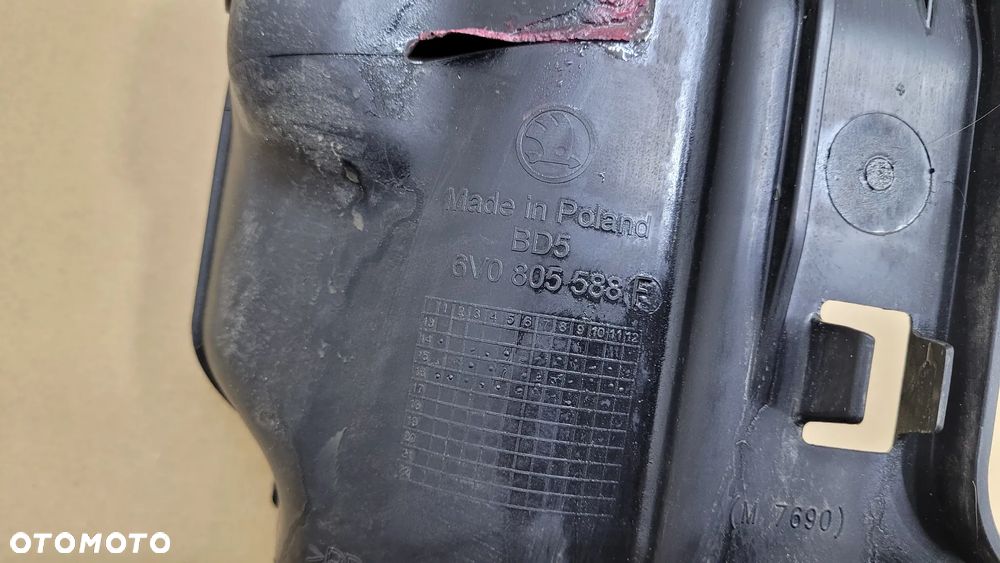 PAS WZMOCNIENIE SKODA FABIA III 6V 14- 6V0805588F - 4