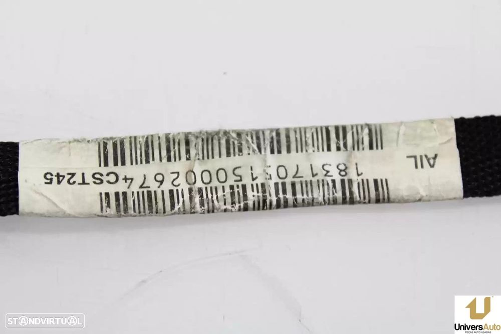 AIRBAG CORTINA FRONTAL DIREITO MERCEDES-BENZ CLASSE B 2005 -1698601205 - 3