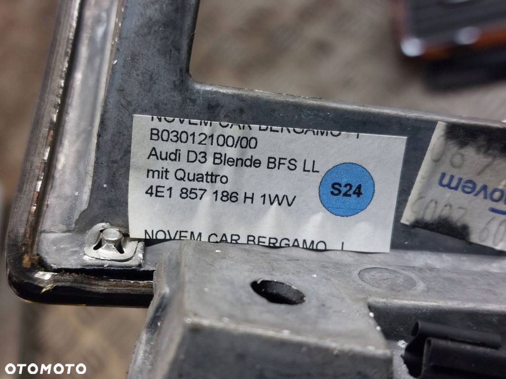 DEKORY LISTWY OZDOBNE KOMPLET AUDI A8 D3 4E0857951D 4E1857186H - 6