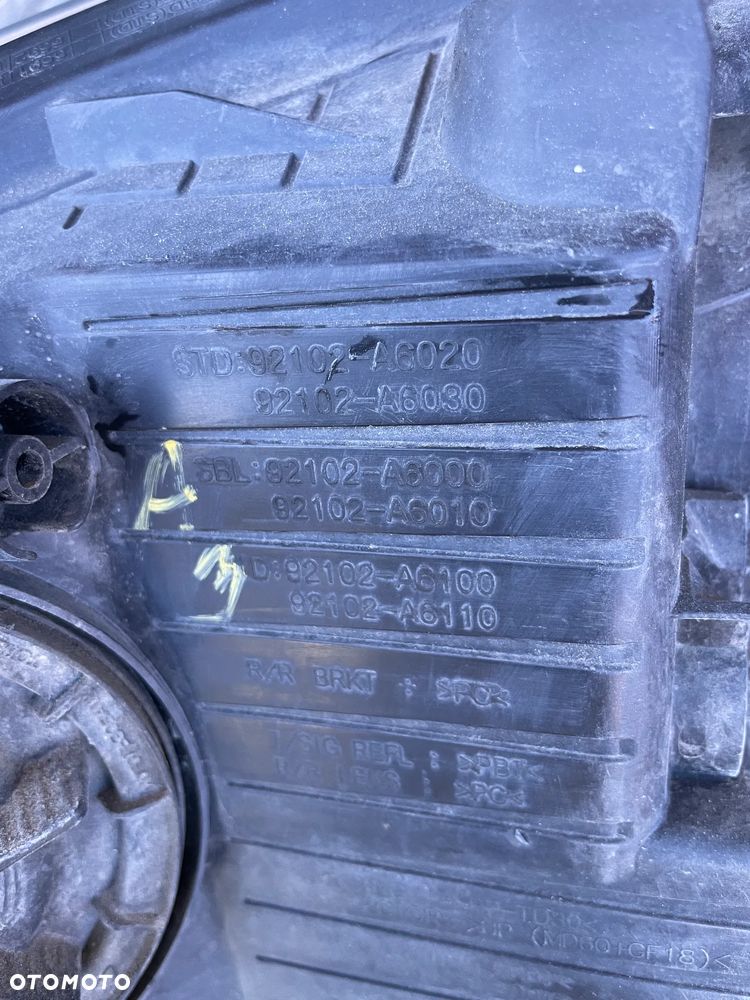 HYUNDAI I30 II 12- maska lampa reflektor błotnik prawy przód przedni PAE - 9
