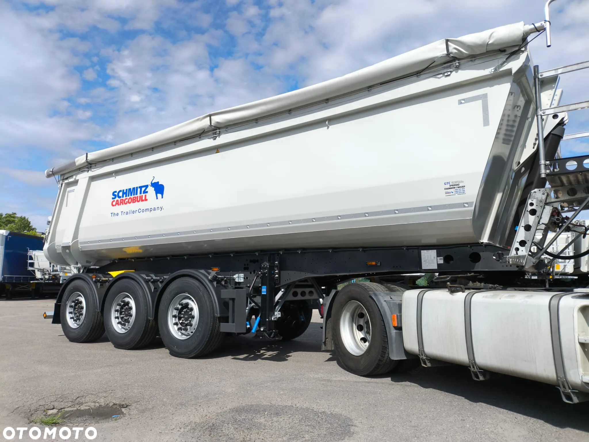 Schmitz Cargobull 28.2m3 mulda stalowa - 2