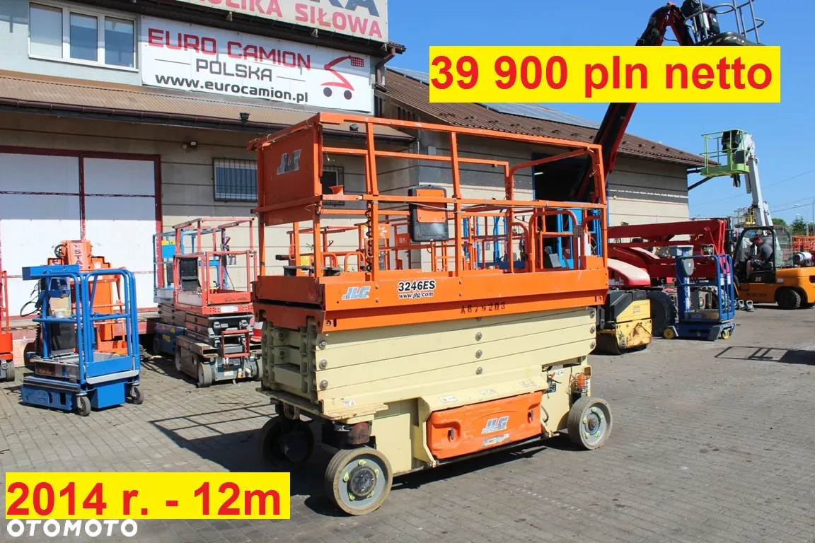 JLG podnośnik nożycowy elektryczny 6 m 8 m 10 m 12 m 14 m 16 m - 10
