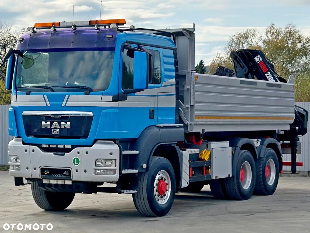 MAN TGS 26.480 * HIAB 220 - C5 + PILOT / 6x6 * STAN BDB - 4
