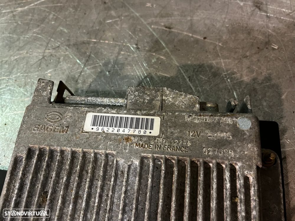 CENTRALINA DO MOTOR PEUGEOT 405 / CITROEN ZX 1.6i 9622047780 - 2