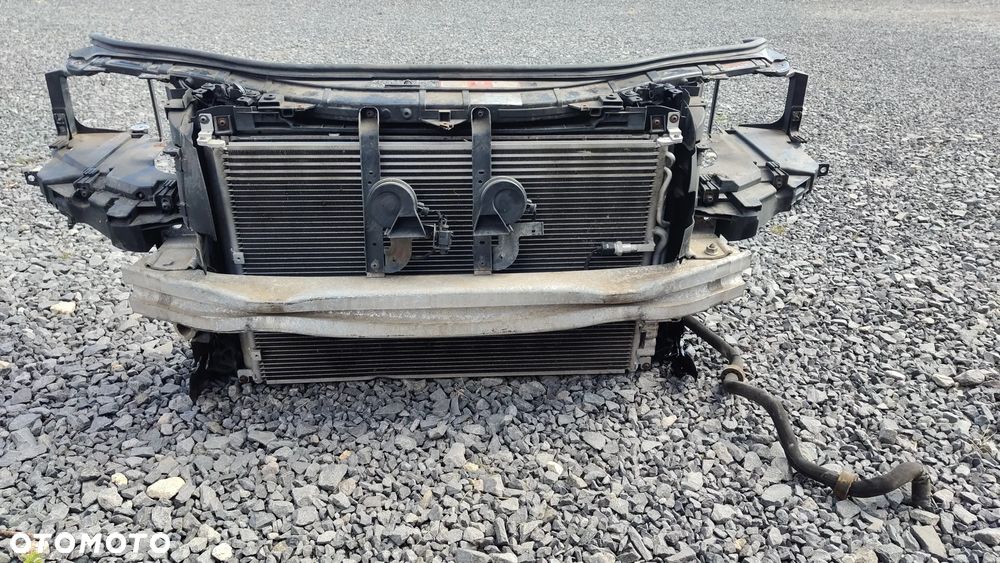 AUDI A8 D3 LIFT BENZYNA FSI WZMOCNIENIE CZOŁOWE Pas Przedni Przód Chłodnice - 2
