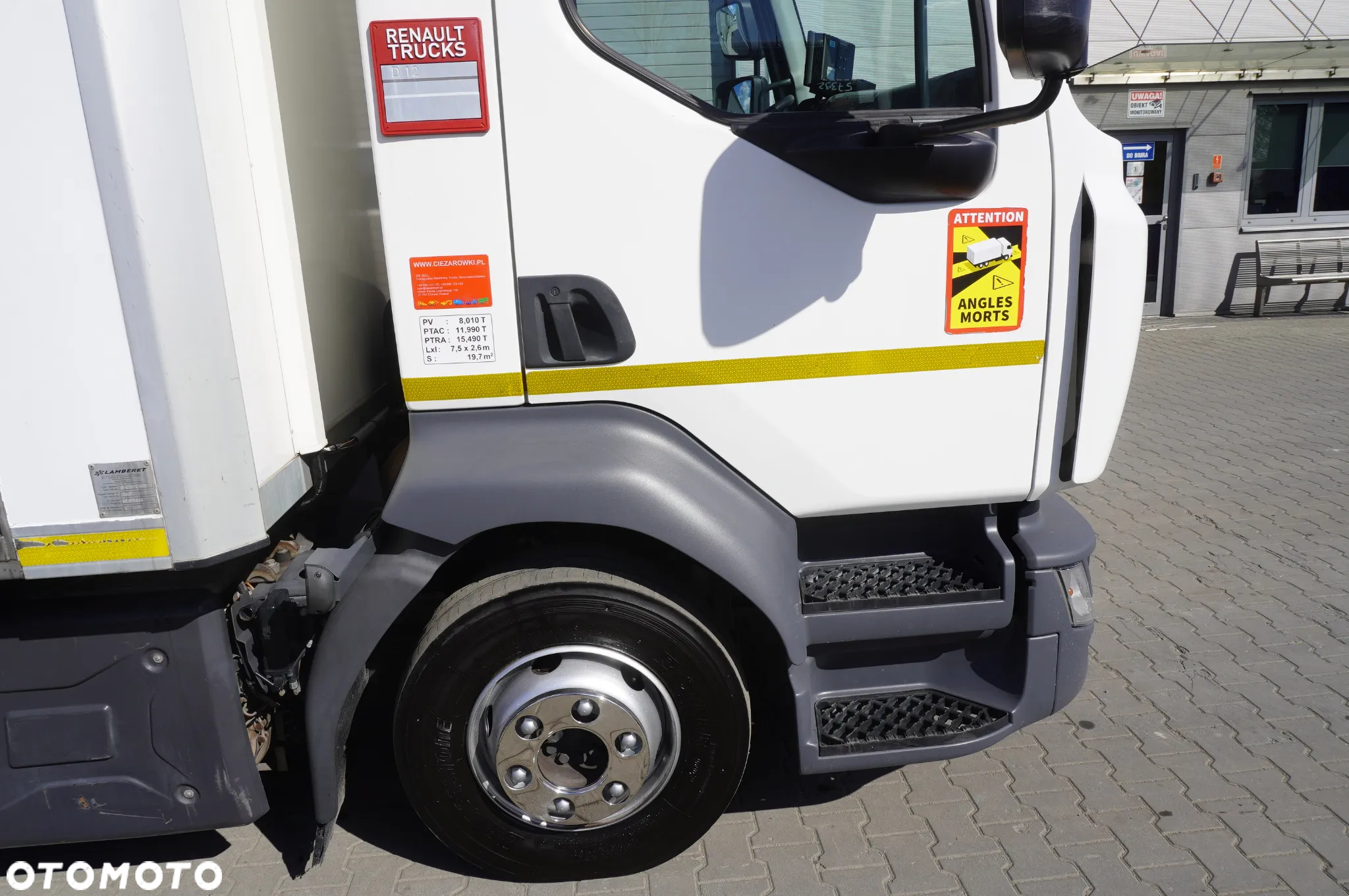 Renault D12.240 / Lamberet / Winda Dhollandia 1500 kg / 130 tys.km !! - 18