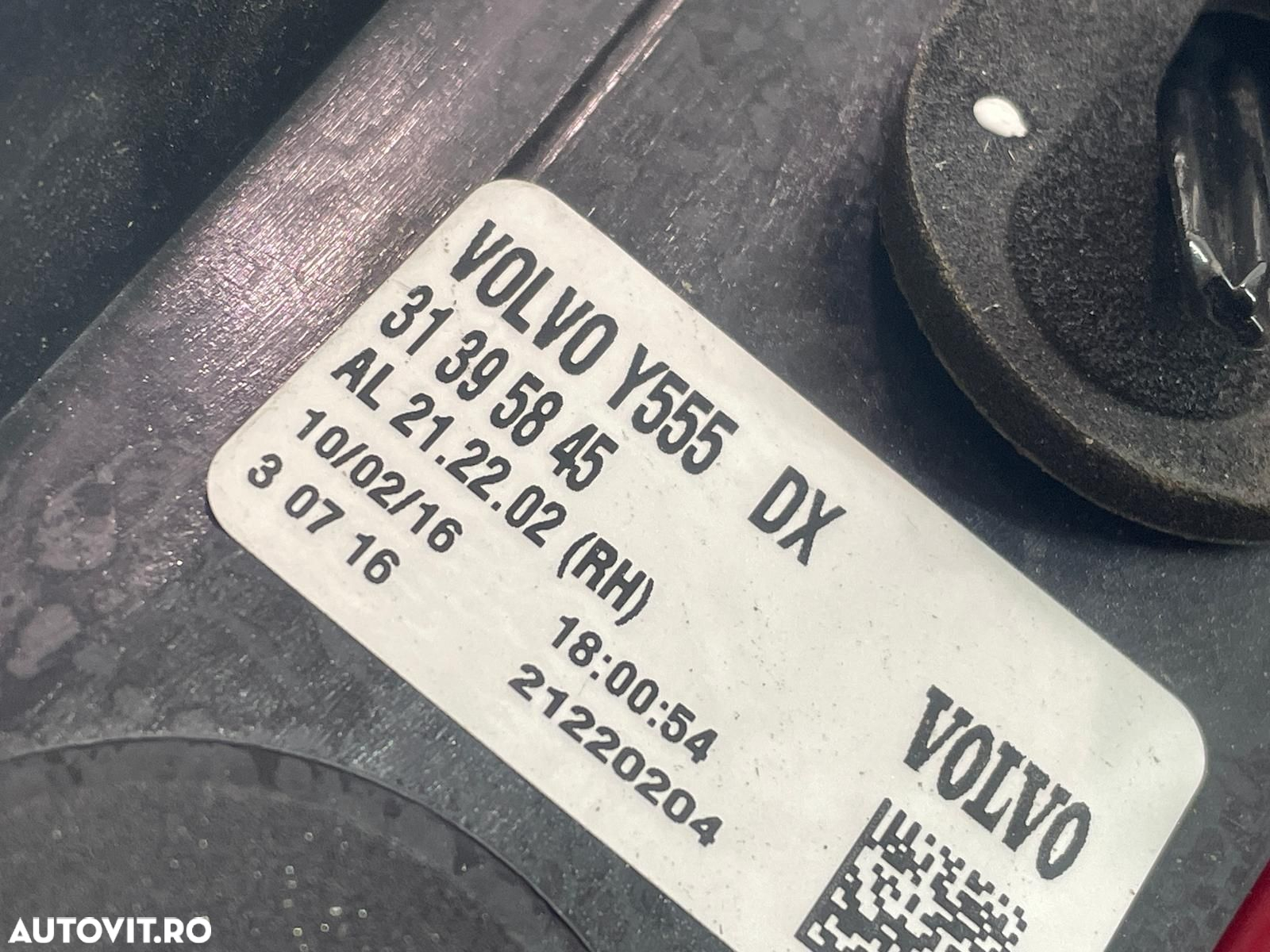 Stop dreapta 31395845 Volvo V40 2 [2012 - 2016] 1.6 d D4162T - 2