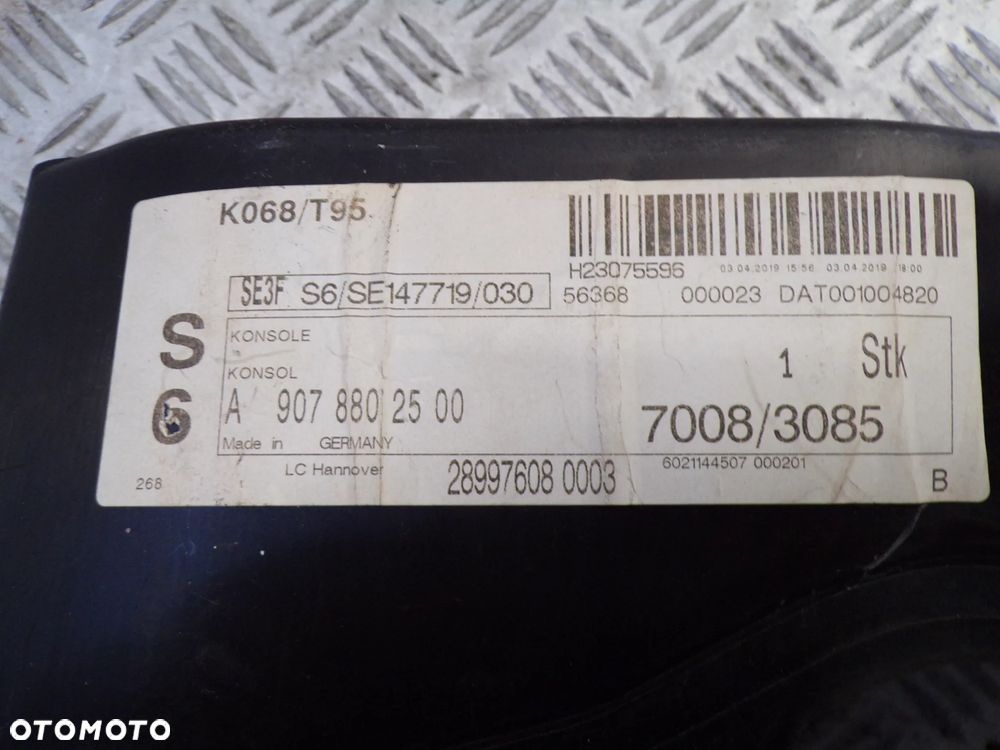 MOCOWANIE ZDERZAKA ŚLIZG PRAWY PRZÓD MERCEDES SPRINTER 907 A9068802500 - 8