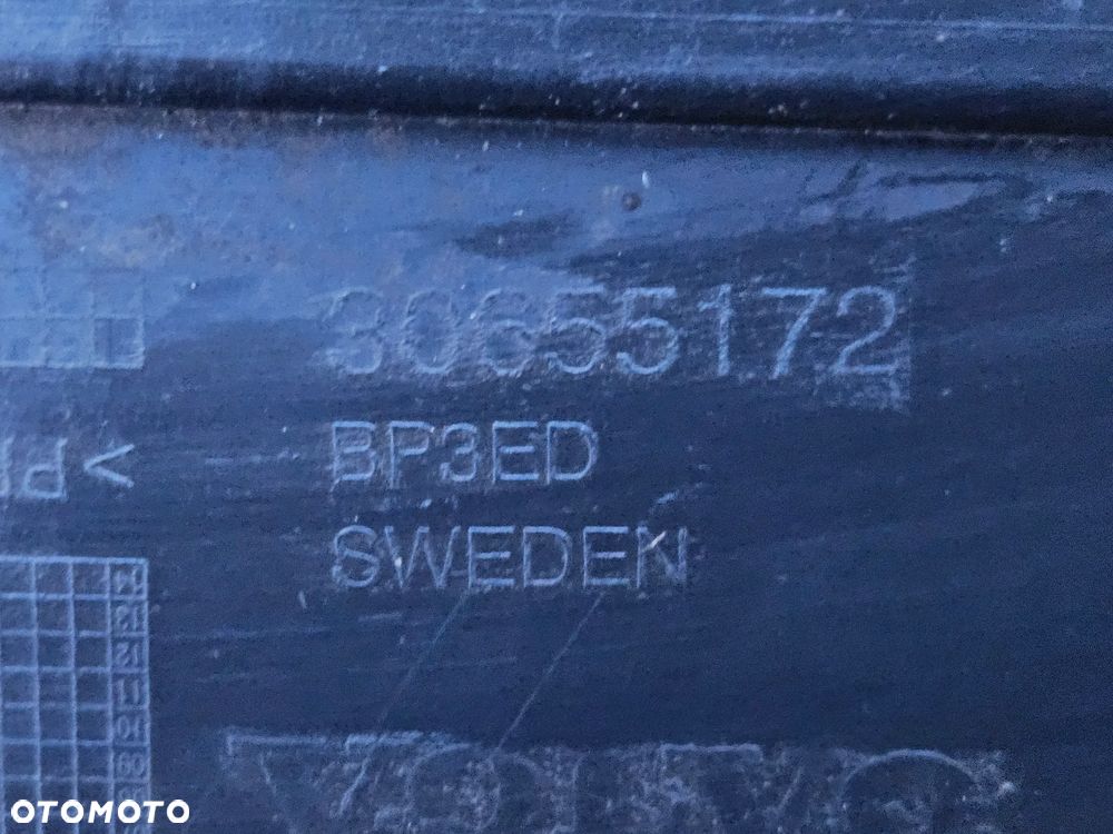 Volvo V70 S80 II osłona pod zderzak przód przedni 30655172 - 2