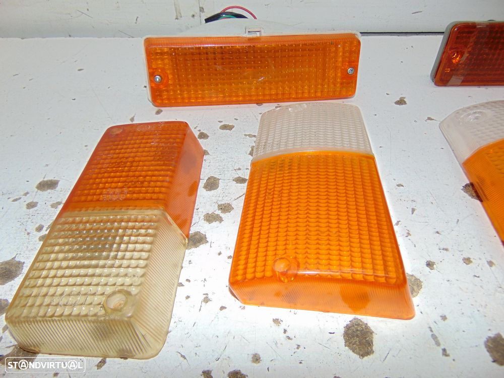 Antigos farolins e vidros de farolim - 2