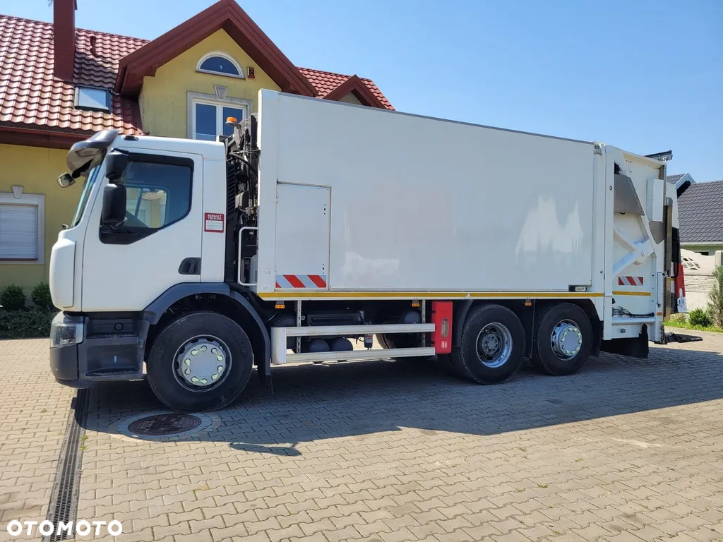 Renault D WIDE ŚMIECIARKA 22m3 / EURO 6 - 2
