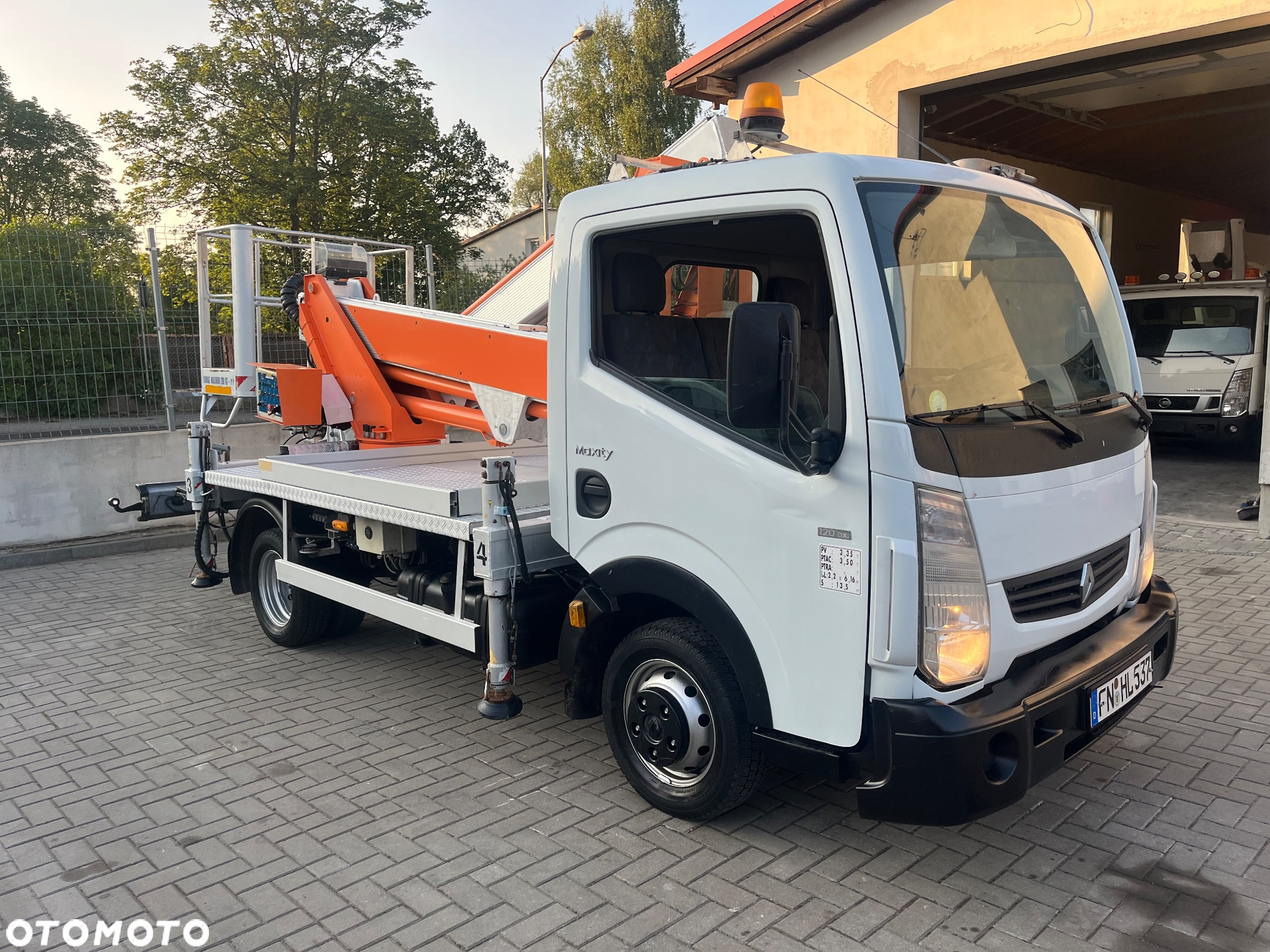 Renault Podnośnik Koszowy Multitel mx210 21 Metrów 10 w Bok jak Wumag Ruthmann Gsr - 2