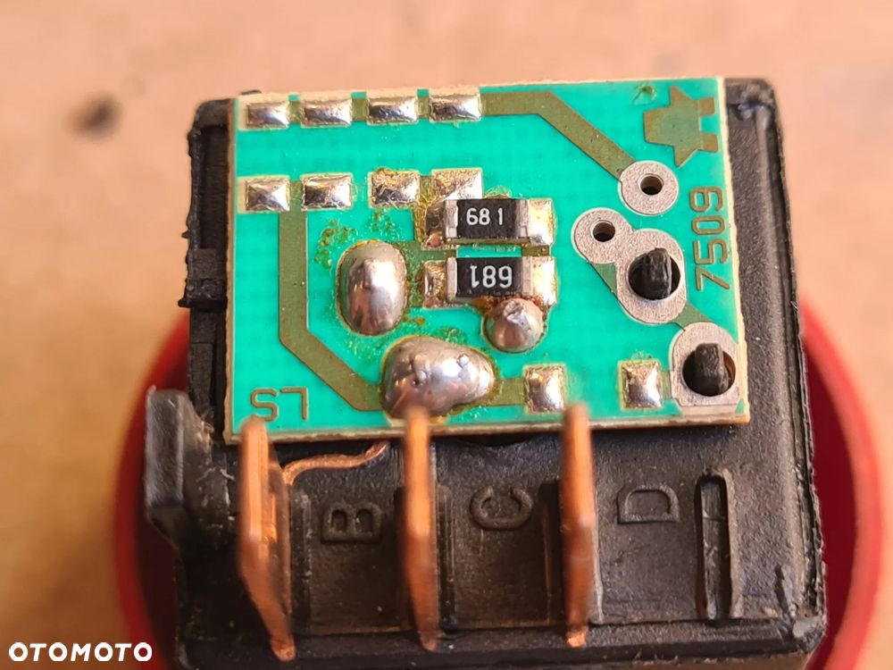 IVECO DAILY 3 99-06 włącznik przełącznik świateł awaryjne - 4