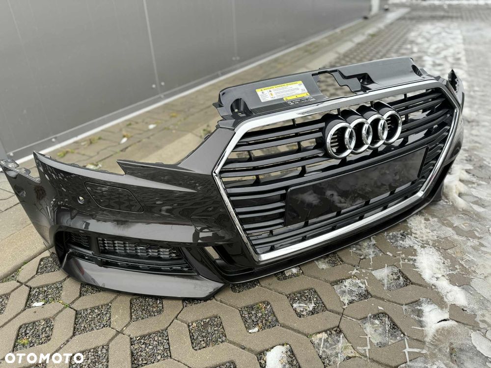 Audi A3 8V FL Lift S-line Sedan 8V5 Zderzak Przód Przedni komplet Xenon PDC - 3