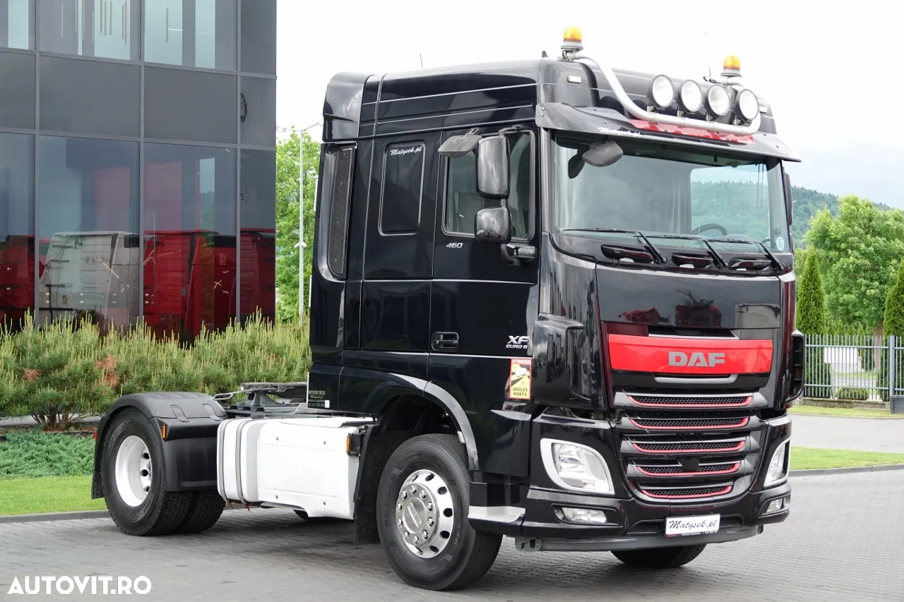 DAF XF 460 / HIDRAULICĂ / SUSPENDERE ÎNALTĂ / PNEURI 100% / JANTE ALIE / IMPORTAT - 2