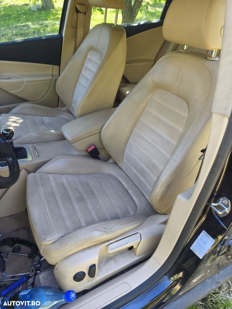 Ușă portieră dreapta spate  Volkswagen Passat B6 negru LC9X - 4