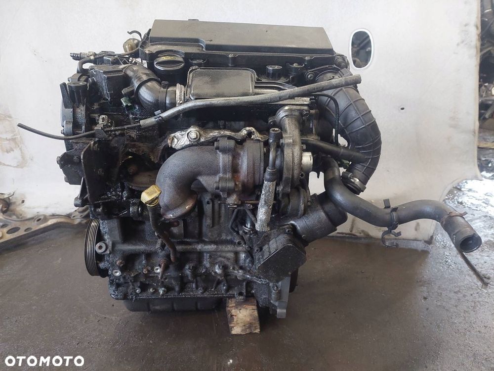 SILNIK + POMPA WTRYSKI TURBO SIEMENS CITROEN C2 1.4 HDI 8HX 9651535480 - 1