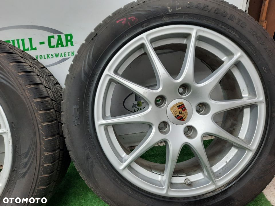 PORSCHE ALUFELGI FELGI KOŁA OPONY 18 CALI 97036213805 ET53 5X130 275/45 R18 2313 - 7