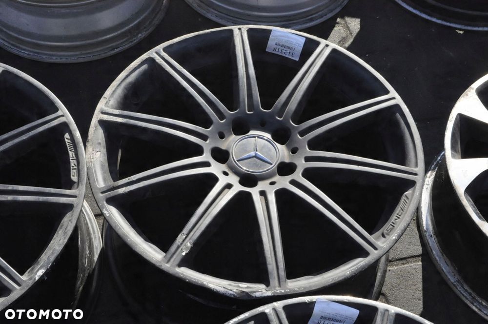 MERCEDES E63 AMG FELGI ALUMINIOWE R19 9J 9.5J 5X112 A2124015002 A2124015102 - 3