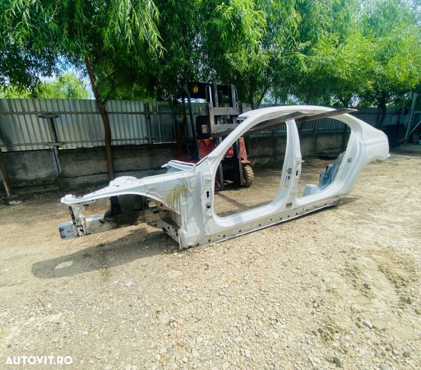 cadru lateral Bmw 730LD G12 G11 prag pasaj roata stânga lonjeron dublura aripa stâlp usa / central - 1