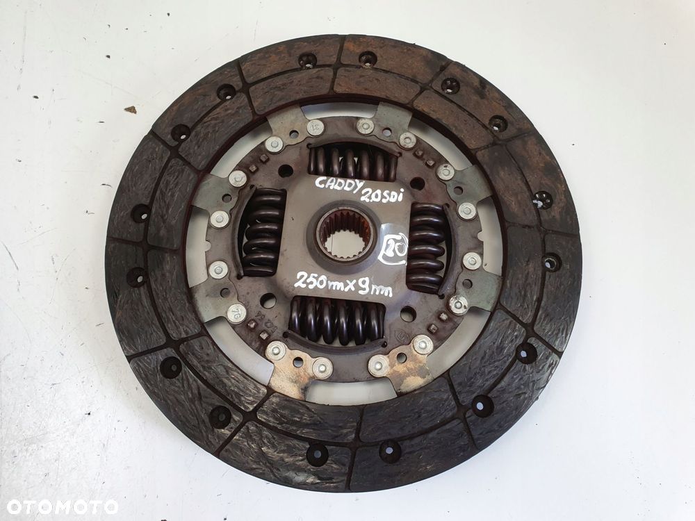 VW Caddy III 2.0 SDI SPRZĘGŁO tarcza docisk 9mm KOMPLET - 7
