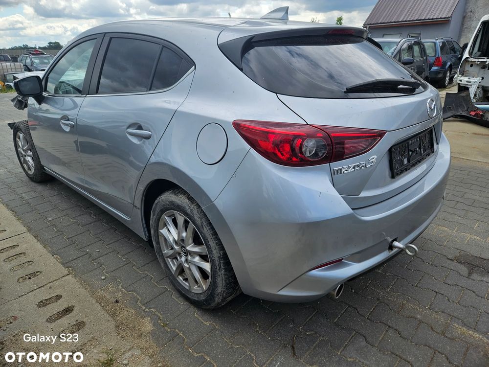 Zderzak tył tylny Mazda 3 III BM Lift 2017r 45P hatchback - 2
