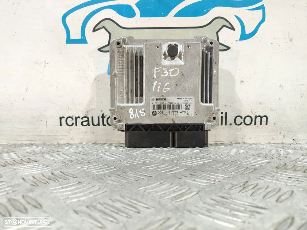 Centralina ECU Motor Bosch / BMW - N47D20 - 116D 118D 318D 116cv 8579479 0281030977 - 5