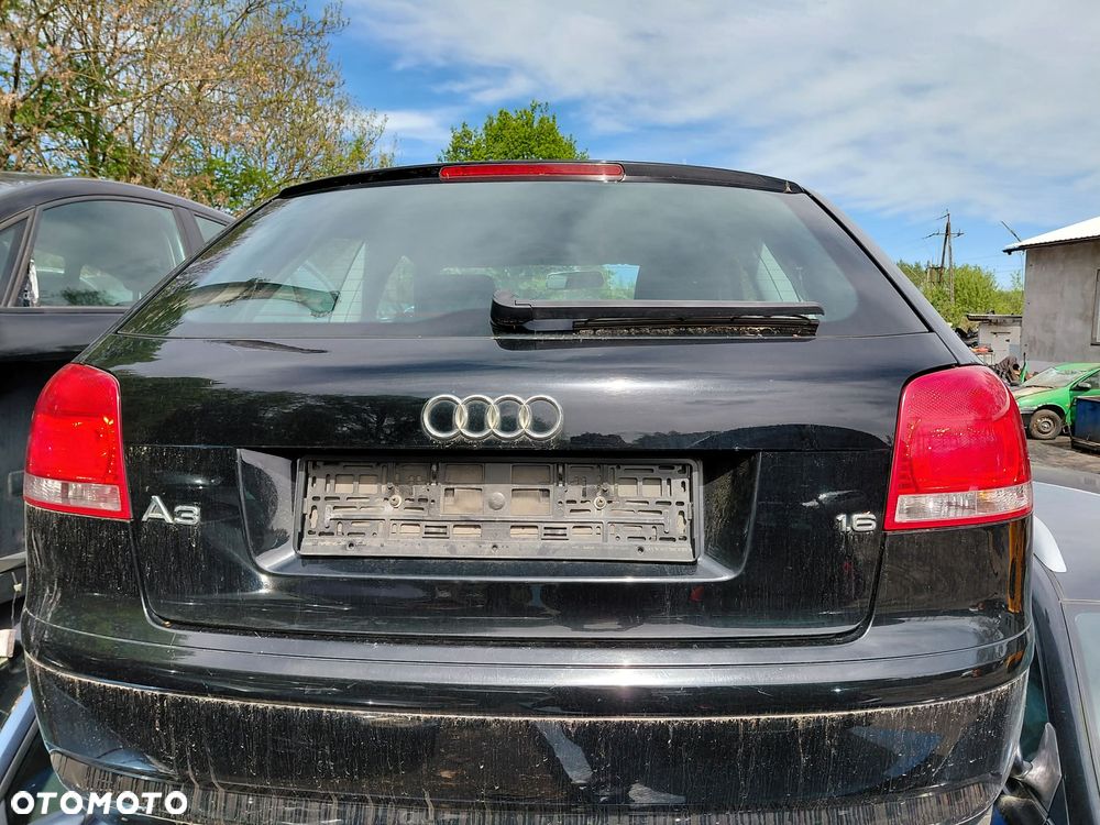 Klapa bagażnika Audi a3 Rok 2007 Pojemność 1598 Moc 85 kw