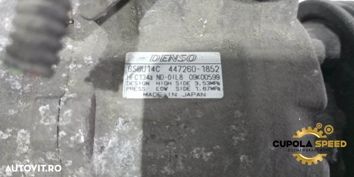 Compresor AC 447260-1852 2.0D N47D20C BMW Seria 1 E81/E82/E87/E88 [fa - 2