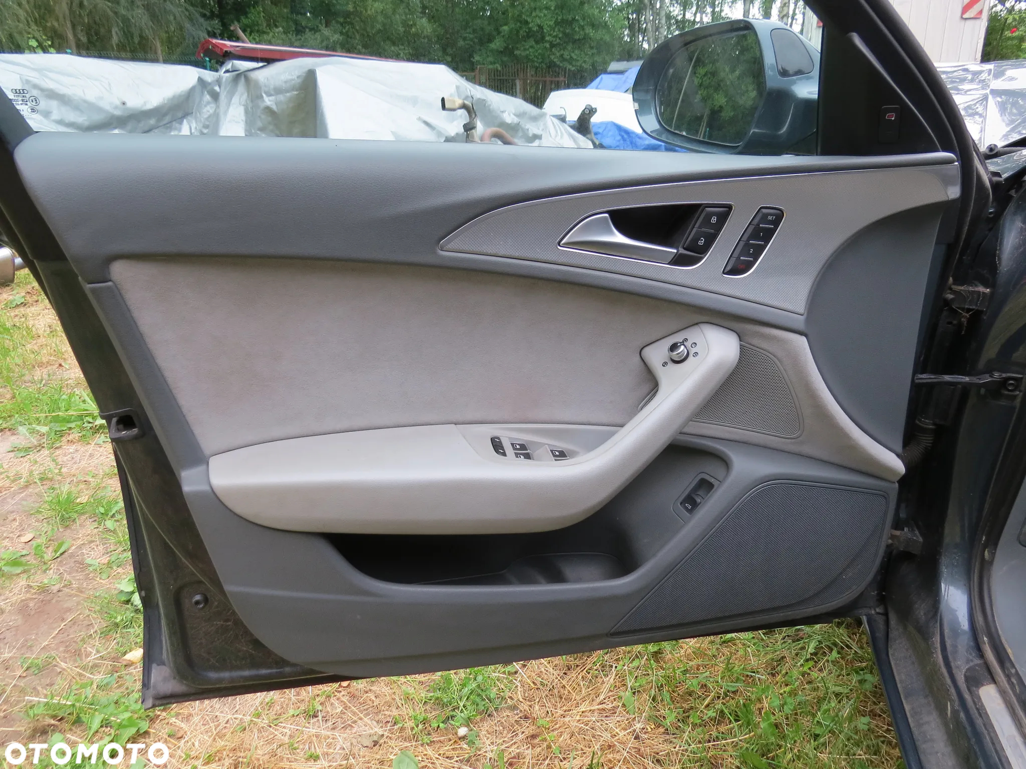 FOTELE SIEDZENIA ALCANTARA GRZANE KOMPLET EUROPA SEDAN AUDI A6 C7 - 22