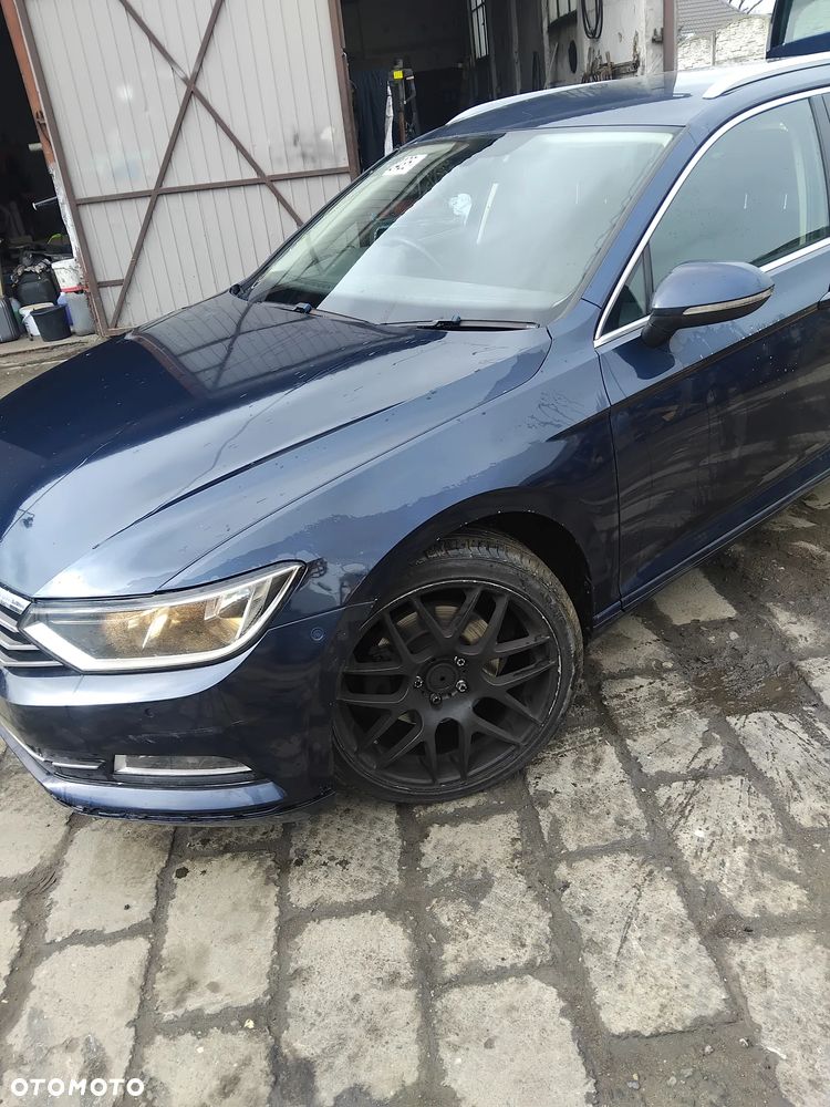 Maska zderzak Błotnik passat b8 LH5X - 4