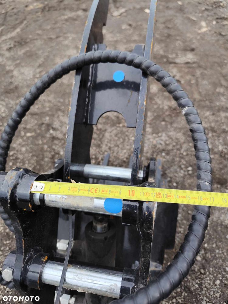 Łyżka z kciukiem dociskowym hydrauliczna łyżka kciukowa 25cm fi25 - 10