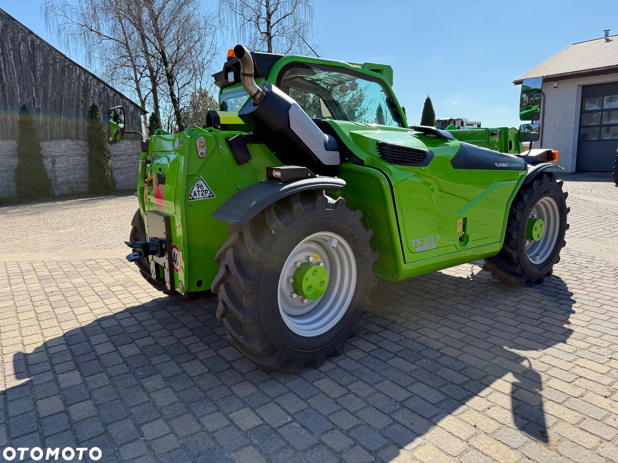Merlo TF 33,7 2019 3,5 mph Turbofarmer 4x nowe opony Niska 2,15m - 9