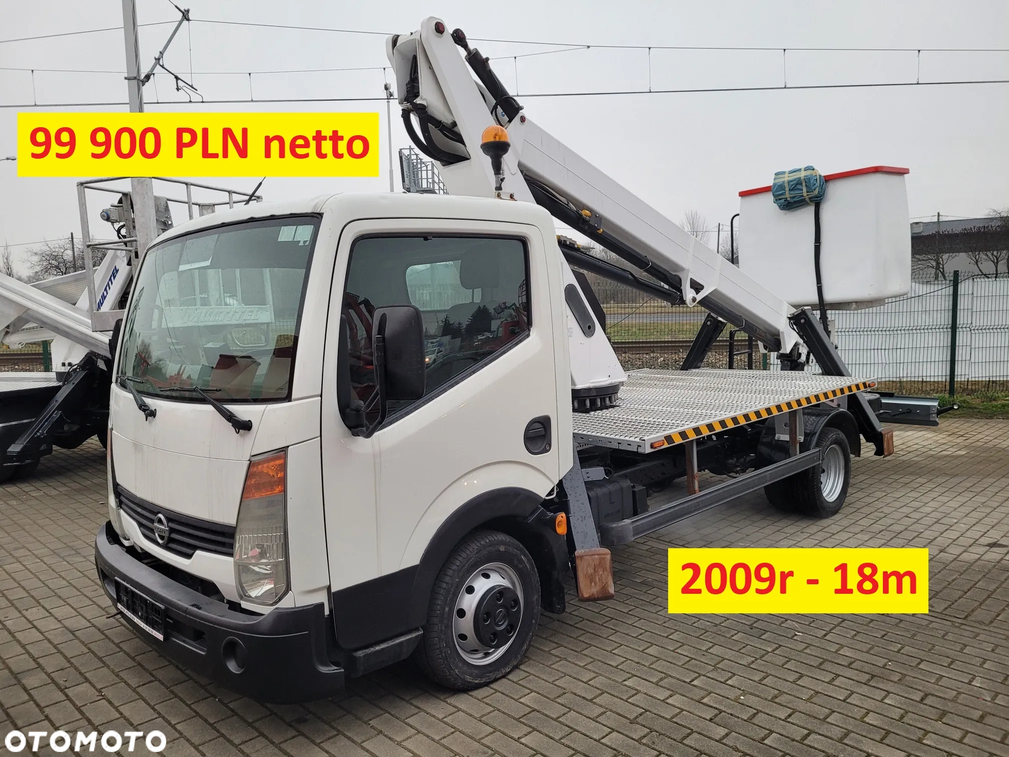 Renault Maxity podnośnik koszowy 26 m 25 m 24 m 22 m 21 m 20 m 18 m - 26