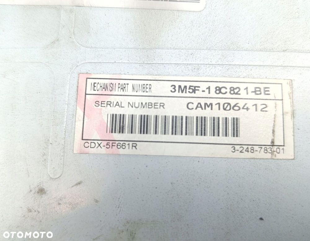 RADIO FABRYCZNE CD FORD C-MAX 3M5F18C821BE - 5